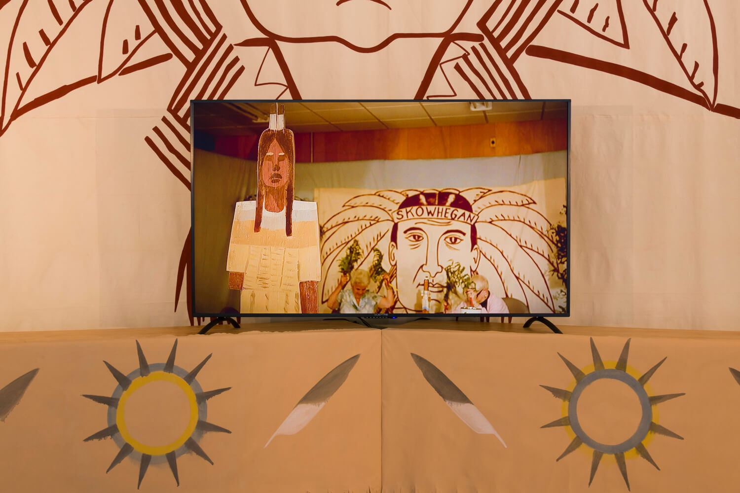 Yoshua Okón, The Indian Project, installation view, Ghebaly Gallery, 2018_7